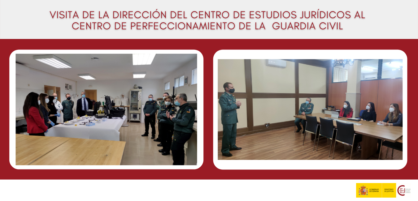 LA DIRECCIÓN DEL CENTRO DE ESTUDIOS JURÍDICOS VISITA EL CENTRO DE